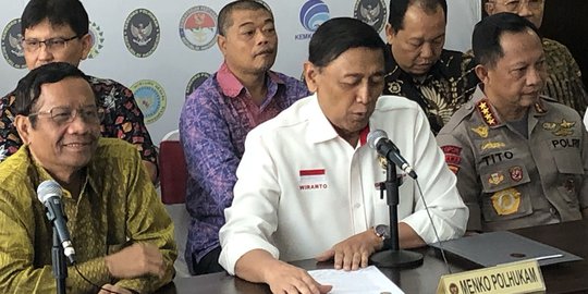 Wiranto: Korban Meninggal Kerusuhan 22 Mei Bukan di Arena Demo Damai