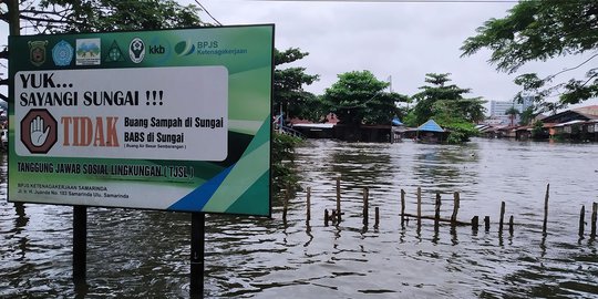 Lima Hari Terus Terendam, Korban Banjir Samarinda Sakit ISPA dan Gatal-gatal