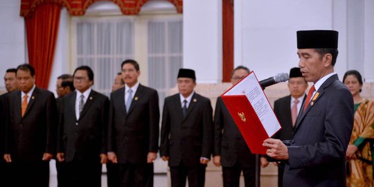 Jawaban Para Manteri Jokowi Saat Ditanya Apa akan Masuk Kabinet Lagi?