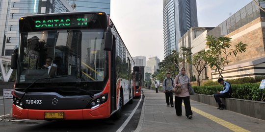 Penumpang Transjakarta Meningkat Setelah MRT Beroperasi