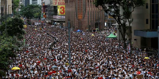 Ini Alasan Mengapa Jutaan Demonstran di Hong Kong Kembali Turun ke Jalan