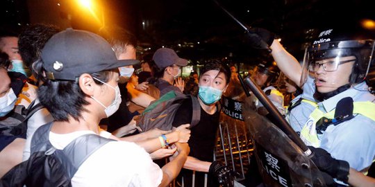 Trump Harap China dan Hong Kong Bisa Tangani Aksi Unjuk Rasa