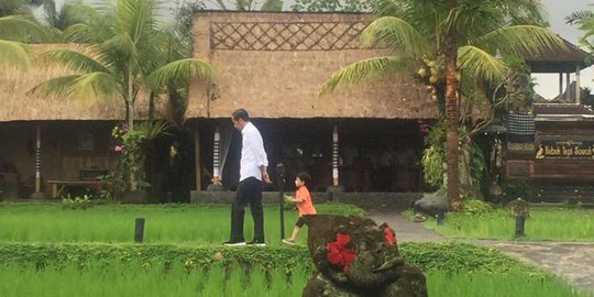 Akhir Pekan, Jokowi dan Iriana Ajak Jan Ethes Hadiri Pawai Kesenian Bali