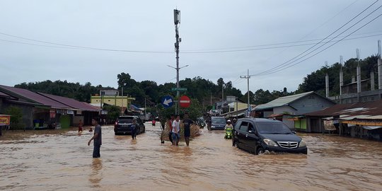 Sepekan Lebih, Banjir di Samarinda Mulai Surut