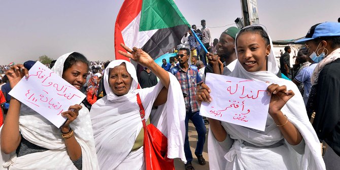 Militer Sudan Dituding Melakukan Kekerasan Seksual Saat Bubarkan Paksa Demonstran