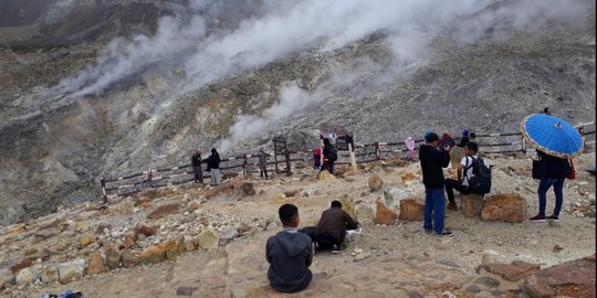 Macan Kumbang Sering Berkeliaran di Gunung Papandayan, Wisatawan Diminta Waspada