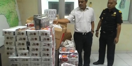 Bea Cukai Aceh Amankan 4,3 Juta Batang Rokok Ilegal Sepanjang 2019