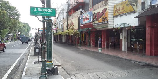 Uji Coba Kawasan Semi Pedestrian, Kendaraan Dilarang Melintas di Malioboro