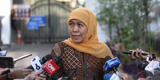 Bahas Infrastruktur, Gubernur Khofifah Temui Presiden di Istana