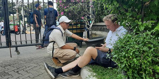 Foto-Foto dengan Massa Aksi Sidang MK, WN Inggris Diamankan