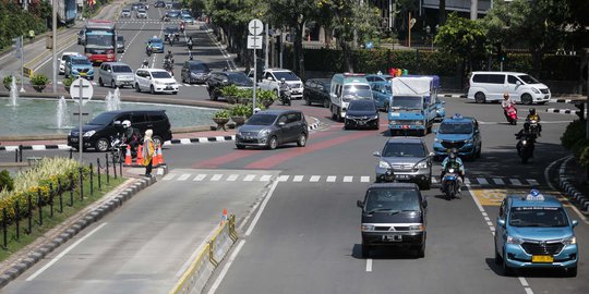 Sempat Ditutup, Jalan Medan Merdeka Barat Kini Bisa Dilalui