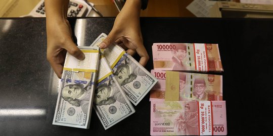 Nikai Tukar Rupiah Terhadap USD Menguat 56,0 Poin