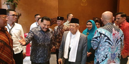 Ma'ruf Amin Hadiri Acara Silaturahmi Purnawirawan TNI