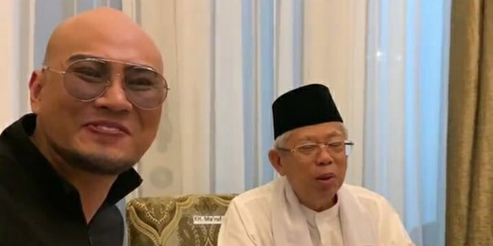 Usai Jadi Mualaf, Deddy Corbuzier Posting Momen Kebersamaan dengan KH Ma'ruf Amin