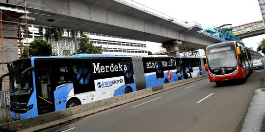 Ada Perayaan HUT DKI, Sejumlah Halte Koridor 1 Transjakarta Tak Beroperasi