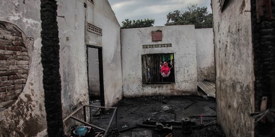 Begini Kondisi Pabrik Korek Api Ilegal yang Terbakar di Langkat