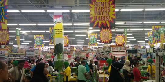 Supermarket Giant Ditutup, Intip Masa Depan Bisnis Ritel di Tanah Air