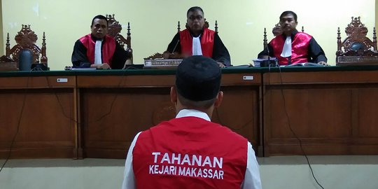 Sidang Perdana Tewasnya Junior ATKP Makassar, Terdakwa Cium Tangan Dosen