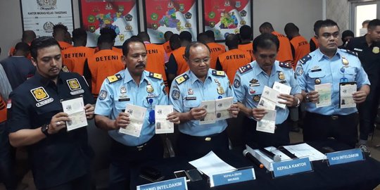 26 WNA Afrika Terlibat Cyber Crime Ditangkap di Tangerang