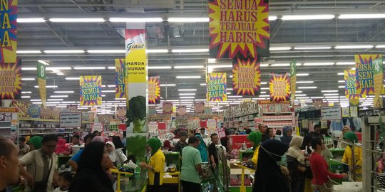 5 Supermarket Besar di Tanah Air Gugur Tergerus Bisnis Online