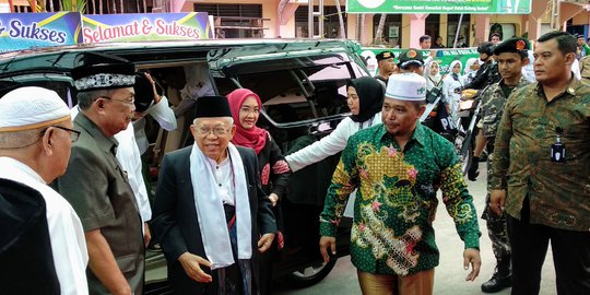 Ma'ruf Amin Sebut NU Belum Ajukan Nama Kader untuk jadi Menteri ke Jokowi