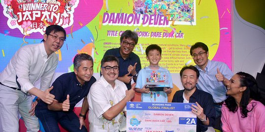 Para Pemenang Toyota Dream Car Art Contest 2019, Satu Pemenang Dibawa ke Tokyo