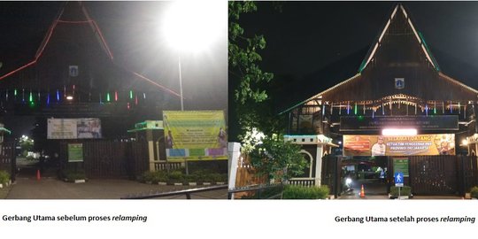 Perkampungan Betawi Setu Babakan Lebih Terang berkat Ribuan Lampu LED dari ACE