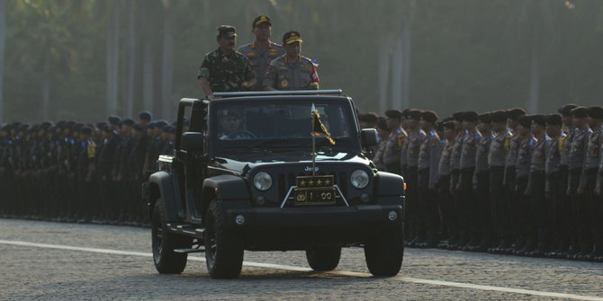 47 Ribu Personel TNI-Polri Dikerahkan Amankan Sidang Putusan MK Besok