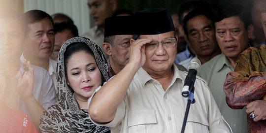 Prabowo Lobi Pembebasan Pendukung yang Dituduh Makar