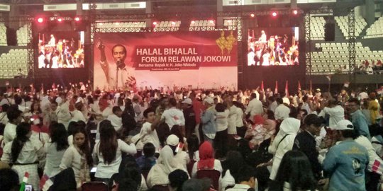 Jokowi Dijadwalkan Hadiri Halal Bihalal Forum Relawan Sore Ini