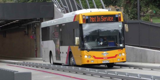 Mengenal O-Bahn, Bus Konsep Modern yang Akan Hadir di Indonesia Pada 2020