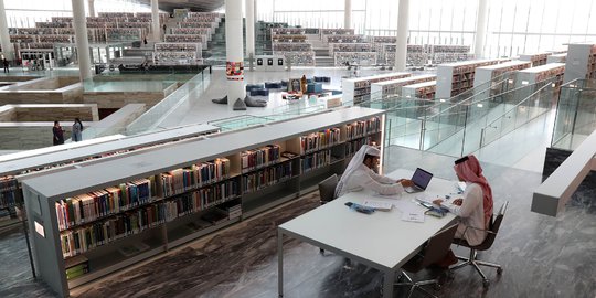 Megahnya Perpustakaan Nasional Qatar