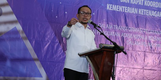 Menaker Minta Pengantar Kerja dan Atnaker Ciptakan Terobosan Layanan Publik