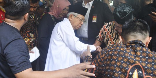 Jelang Sidang Putusan MK, Pengurus MUI Sambangi Rumah Ma'ruf Amin