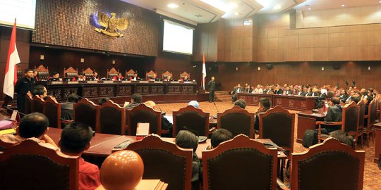 Sidang Putusan Dimulai, Ketua MK Tegaskan Hanya Takut Kepada Allah SWT