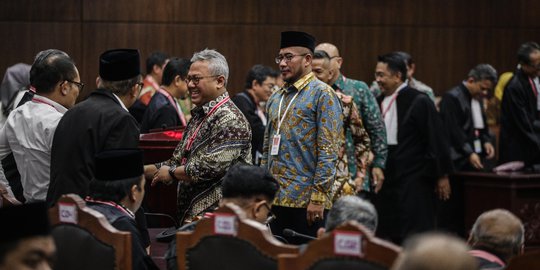 Suasana Jelang Sidang Putusan Sengketa Pilpres 2019