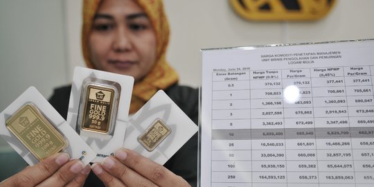 Harga Emas Kembali Naik, Bertengger di Posisi Rp 711.000 per Gram