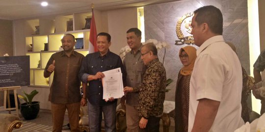 Pengurus DPD II Golkar Temui Bamsoet, Dukung Pencalonan Ketua Umum