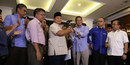 Prabowo Nyatakan Koalisi Adil Makmur Selesai