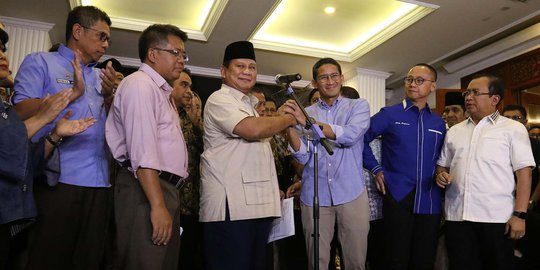Sikap Legawa Kubu Prabowo Setelah Gugatannya Ditolak MK