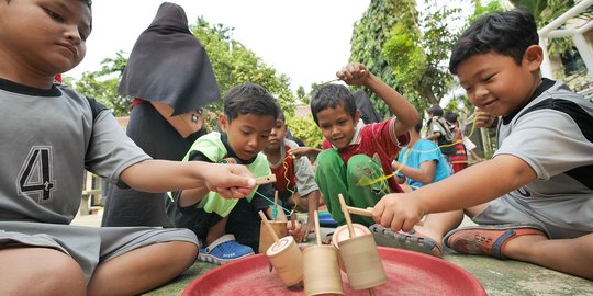 Permainan Tradisional Festival Crossborder Sota Bawa Keceriaan di Border Area