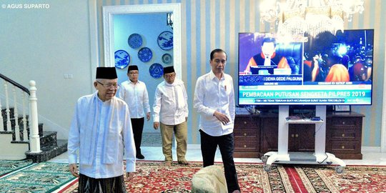 Jokowi Bahas Kabinet dengan Parpol Koalisi Usai Bertemu Tim Kampanye