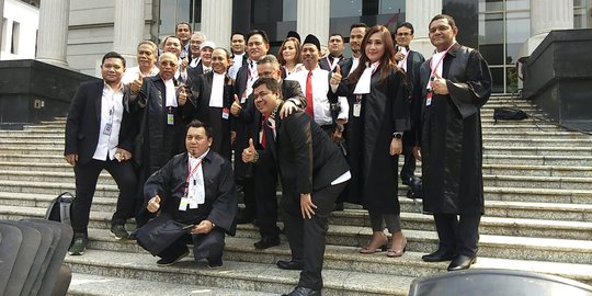 Jokowi Ucapkan Terima Kasih Kepada Tim Hukumnya