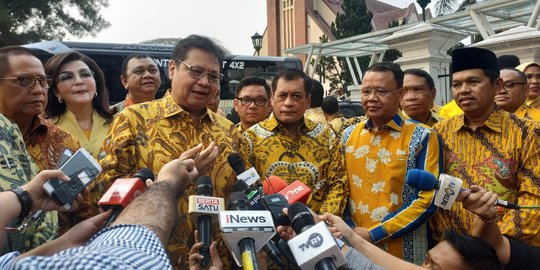 Airlangga Boyong 34 DPD Golkar Ketemu Jokowi, Ini Tanggapan Bambang Soesatyo