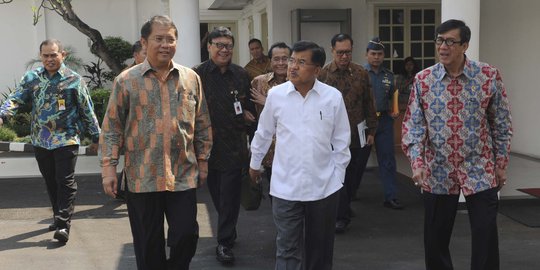 Kamis Ini, Jusuf Kalla Undang Ma'ruf Amin di Kantor Wapres