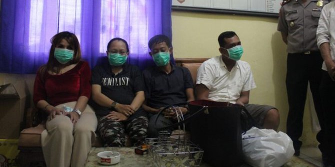 Pesta Sabu, Dua Pasangan Belum Menikah di Serang Diciduk Polisi