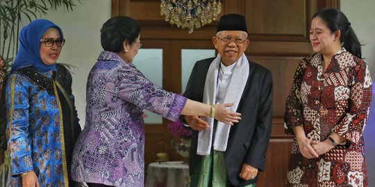 Ma'ruf Amin: Warga NU Masuk Kabinet Baru Sebatas Keinginan