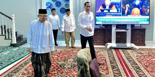 Wapres Terpilih Ma'ruf Amin: Pakai Sarung Sebelum Dilarang