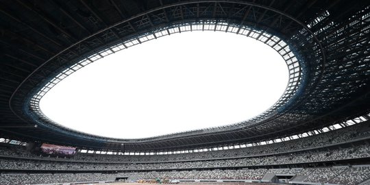 Melihat Pembangunan Stadion Olimpiade Tokyo yang Hampir Selesai