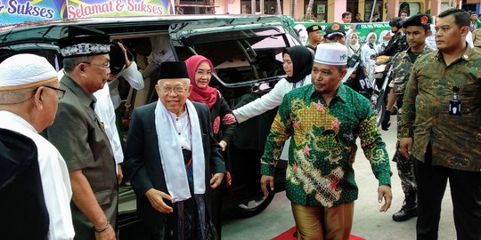 Ma'ruf Amin Bicara Peluang Kader NU Dipilih jadi Menteri oleh Jokowi